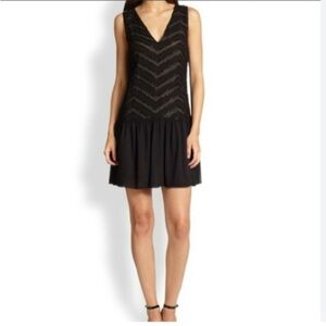 alice and olivia black dress with pearls Buy vintage alice + olivia Beaded Dress at Cavalli e Nastri main image 0